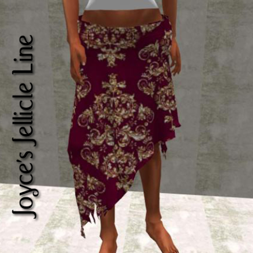Cherry Jubilee Mesh Skirt