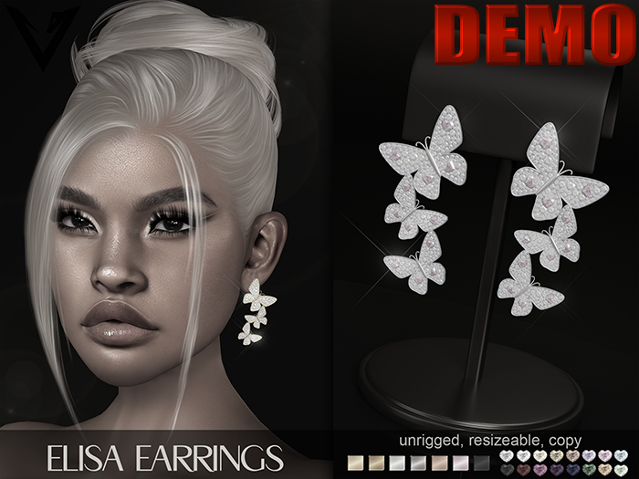 [VIPERA] DEMO Elisa Earrings