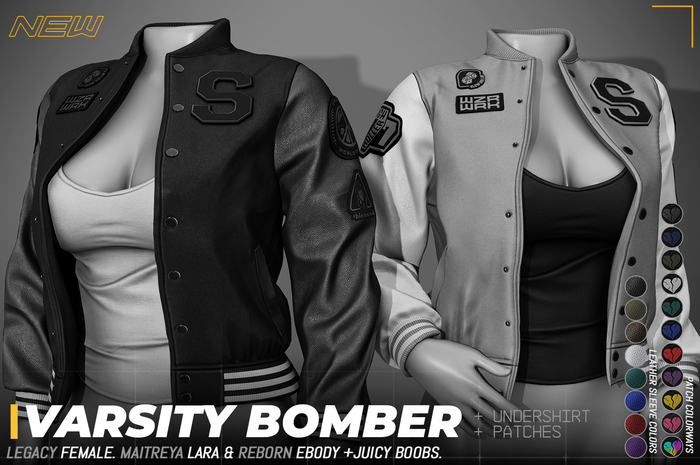 WAZ -  Varsity Bomber Jacket (DEMO)