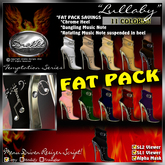 !Drakke! "Lullaby" Ankle Boots(FAT PACK)  ~~ ALL 11 Boots Included