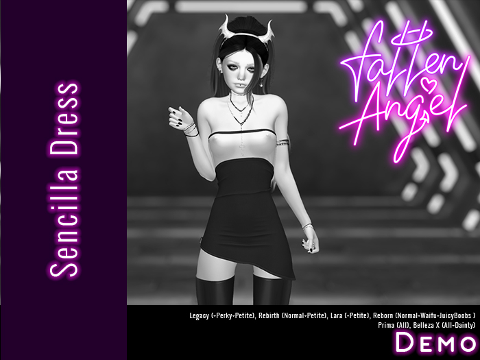 DEMO - Fallen Angel - Sencilla Dress