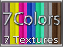 Zoy Texture [ Strypy Knitted 02 ] Seamless - 7 Colors