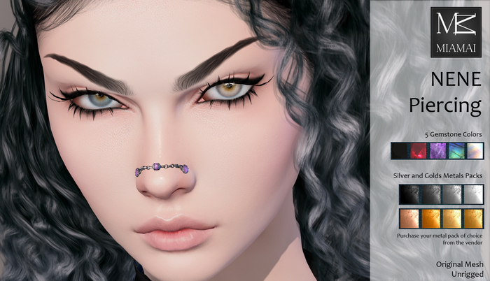 Miamai_Nene Piercing Silvers