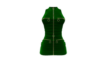 ! ! NB - Zips Dress Green