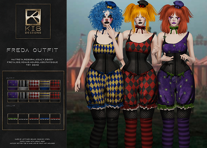 KiB Designs - Freda Outfit FATPACK 