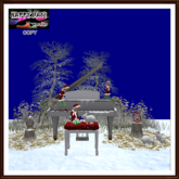 Christmas - Elves Girls at Winter Piano