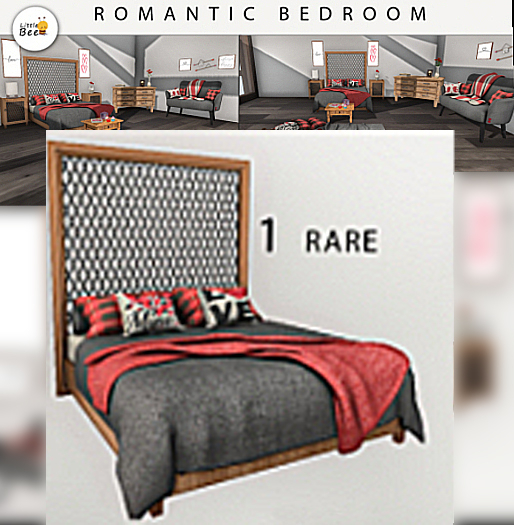 01 - Little Bee - Romantic Bedroom RARE