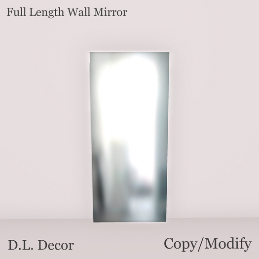 ! D.L. Decor Full Length Wall Mirror Promo