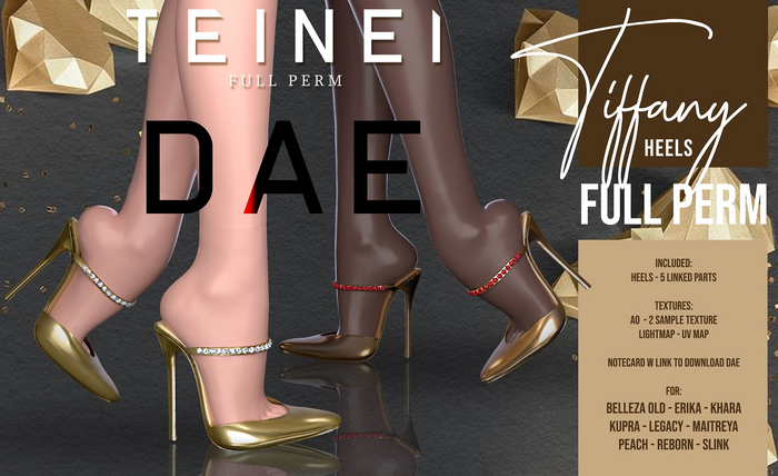 TEINEI - TIFFANY HEELS w DAE - FULL PERM
