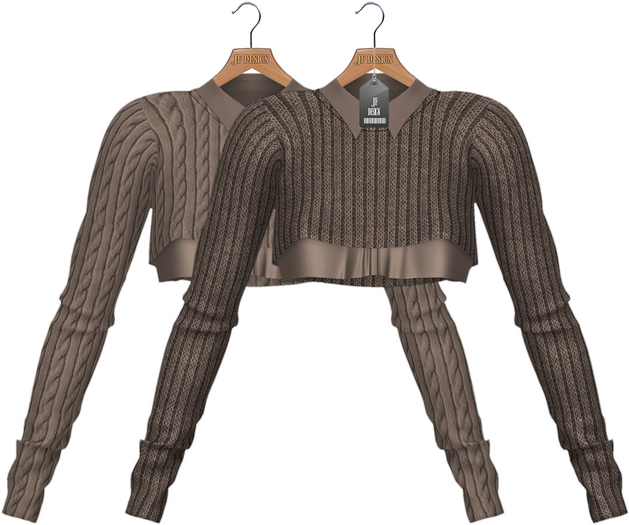 JF Design - Sharon Sweater-Shirt Combo - Ladin