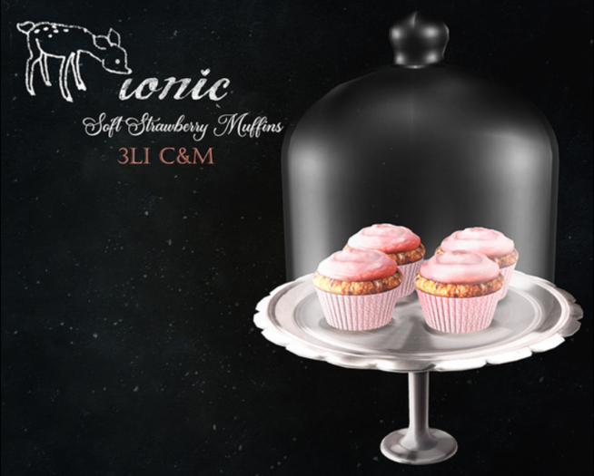ionic : Soft Strawberry Muffins