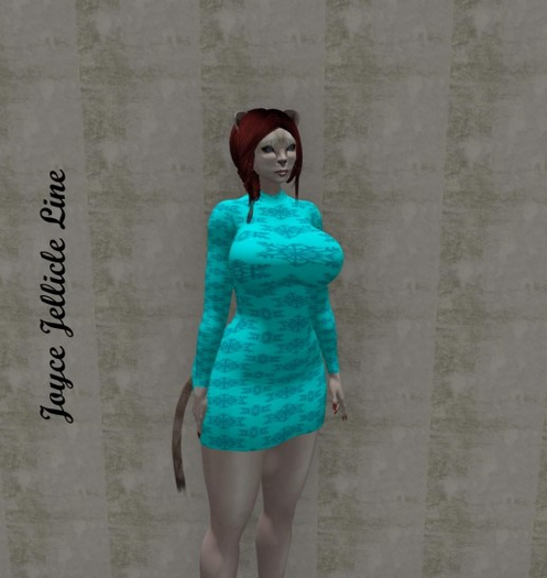 Demo Fat Pack Bleu Flury Sweaterdress