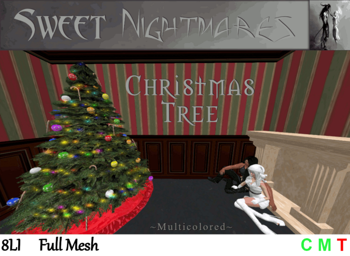 ~Sweet Nightmares~ Christmas Tree - Multicolored