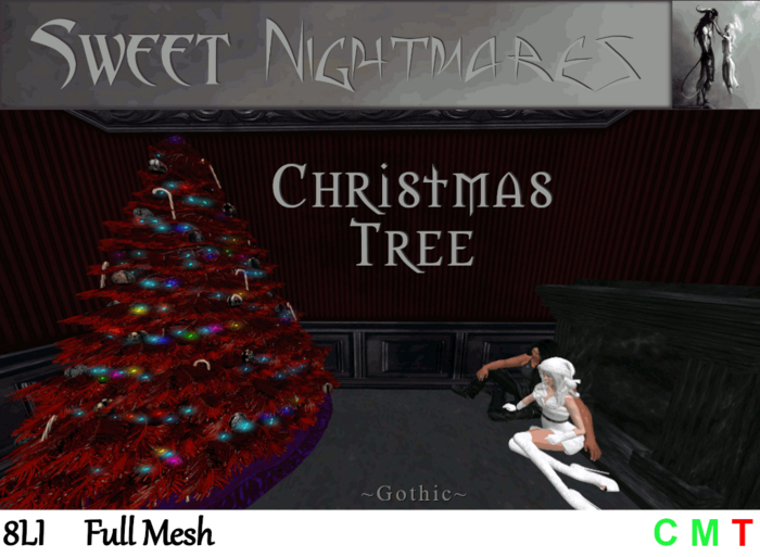 ~Sweet Nightmares~ Christmas Tree - Goth