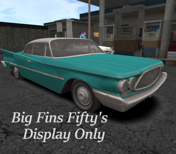 Big Fins Fifty's Display Only