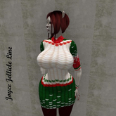Ladies Christmas Wave Sweater dress