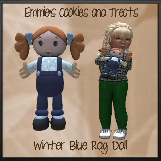 Winter Blue Rag Doll