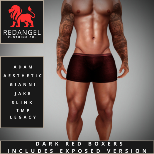 Dark Red Boxers