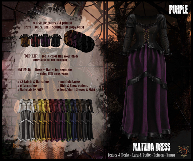 //RKS// Dress Matilda - Purple