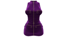 ! ! NB - Zips Dress Purple