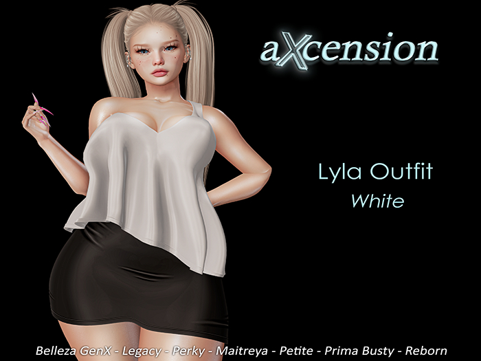 aX: Lyla Outfit White