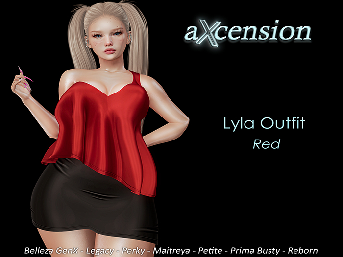 aX: Lyla Outfit Red