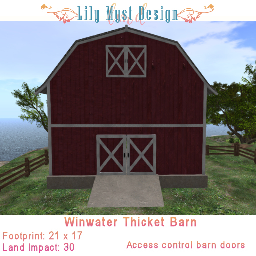Lily Myst Design Winwater Thicket Barn