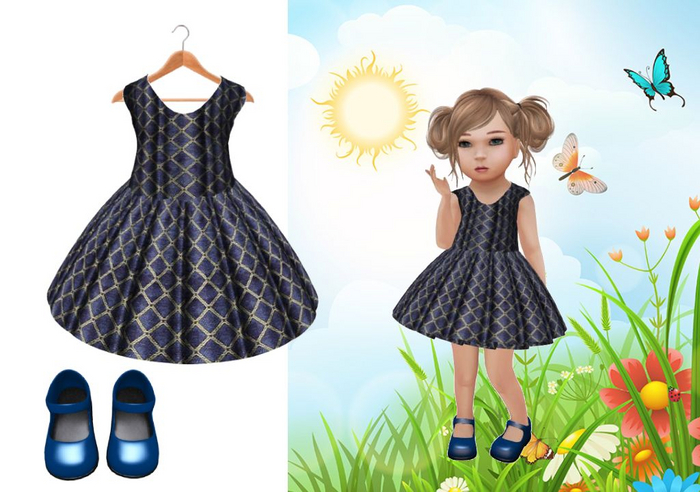 QQ Baby - Simple Blue (Simulated Baby)