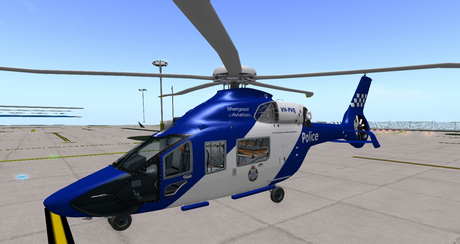 Second Life Marketplace - SA Airbus H160 Police Helicopter Livery ...