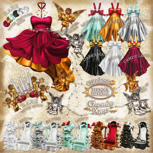 MoonAmore+Cureless Charming Xmas Angel Silver (Anim Companion)