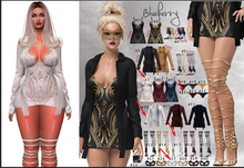 Blueberry / Show Time / Maitreya - 5 Piece Set *Angel*