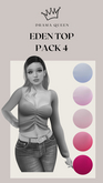 DRAMA QUEEN Eden Top - Pack 4 (ADD)