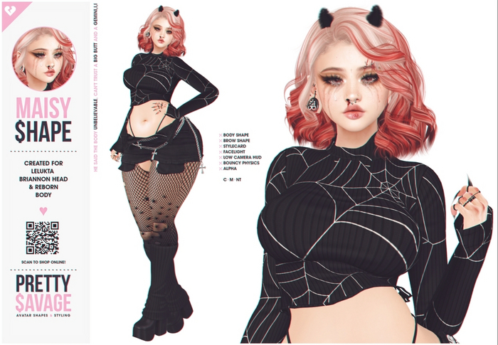 Pretty$avage - Maisy Shape