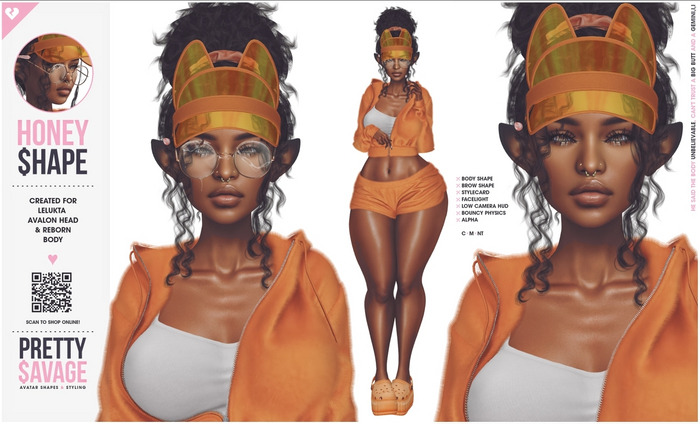 Pretty$avage - Honey Shape