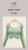 DRAMA QUEEN Eden Top - Leaf (ADD)