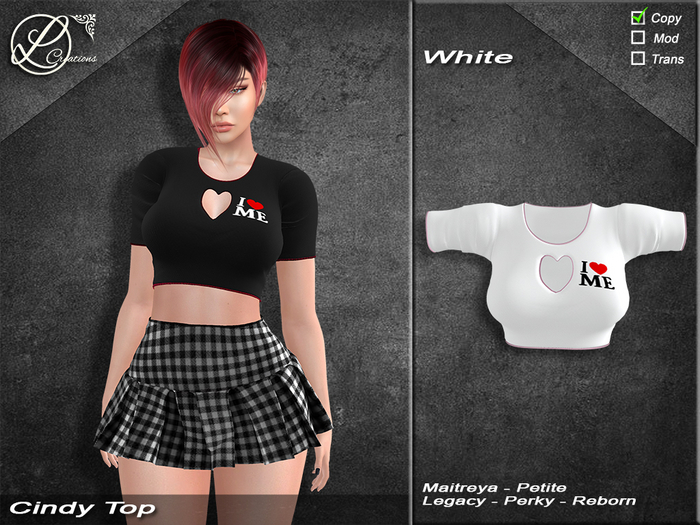 Cindy Top White