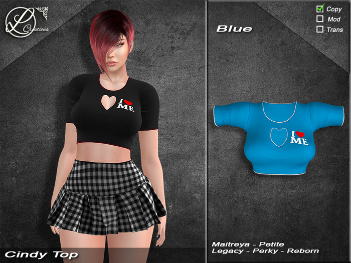Cindy Top Blue