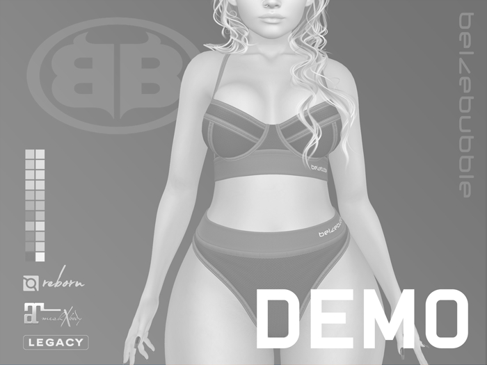 [BB] Belzebubble - Sporty Set - Rachel - DEMO