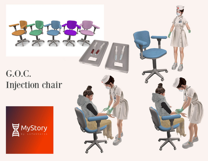 G.O.C. Injection chair//MyStory//