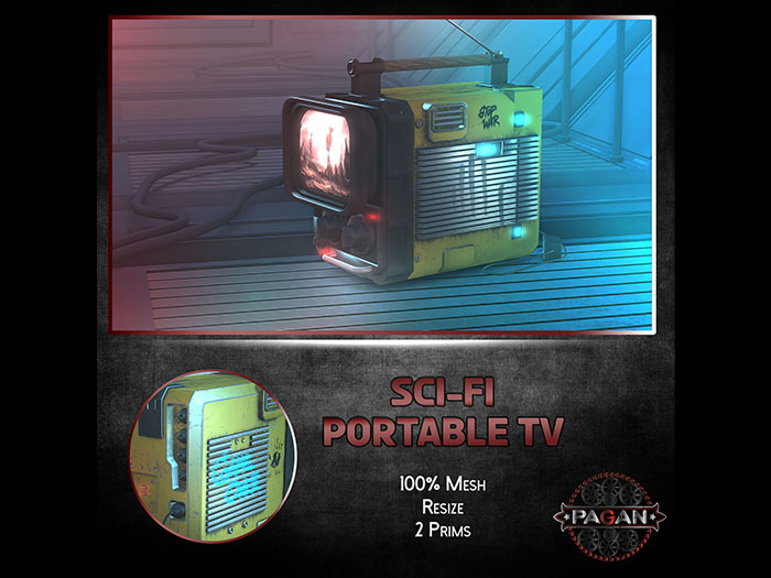 [Pagan]  Sci-fi Portable TV