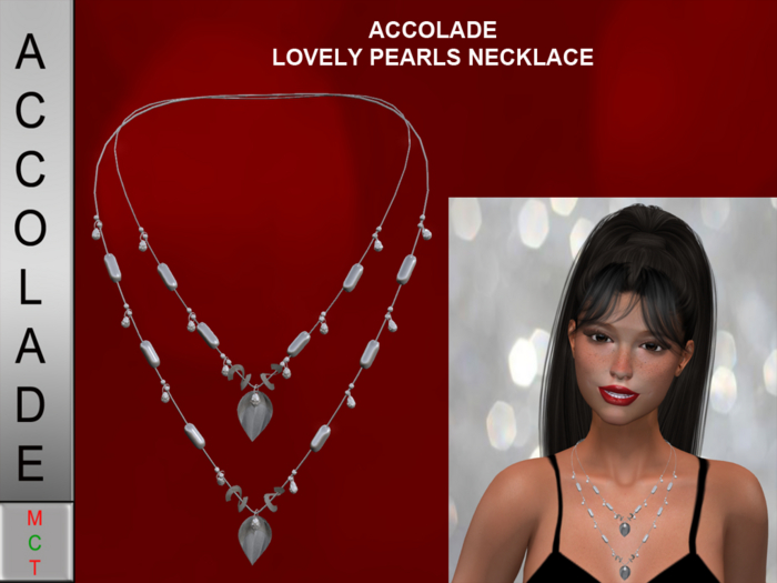 BXD ACCOLADE LOVELY PEARLS NECKLACE