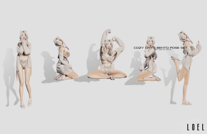 LOEL - Cozy Days Bento Pose SET