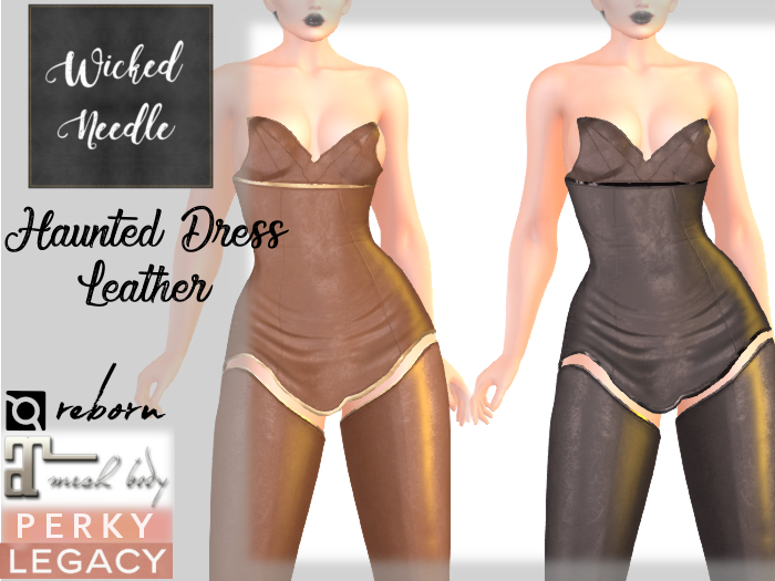 ~W-N~ Haunted Dress Leather