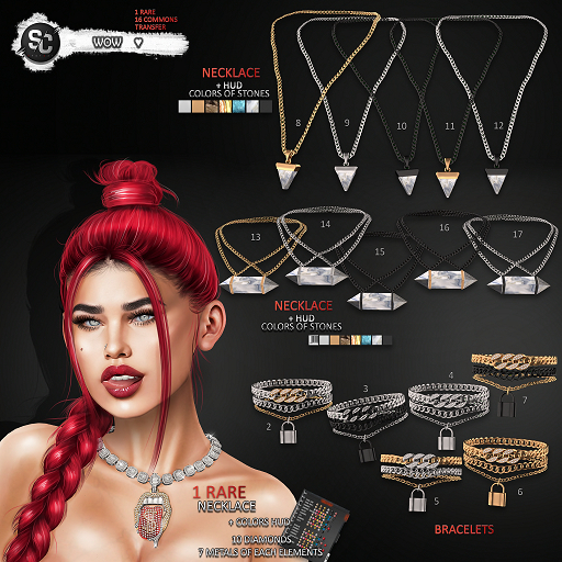 1 [ SpotCat ] WOW / Necklace $ / RARE