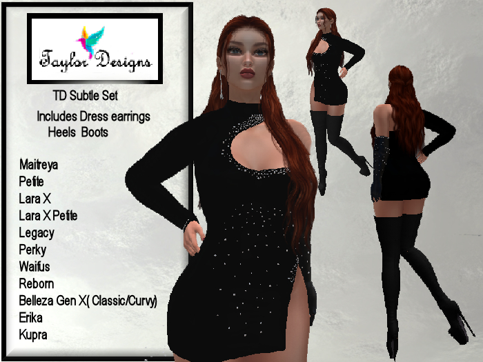 TD Subtle Dress Set w Lara X