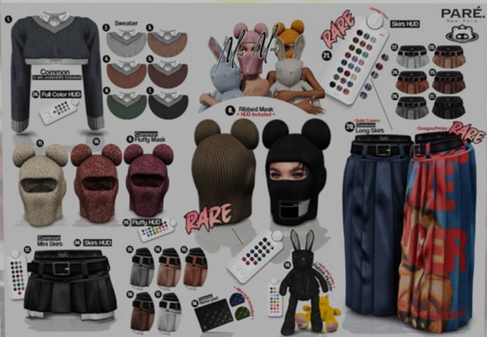 8. ParexPox.Balaclava Ribbed Mask - With HUD