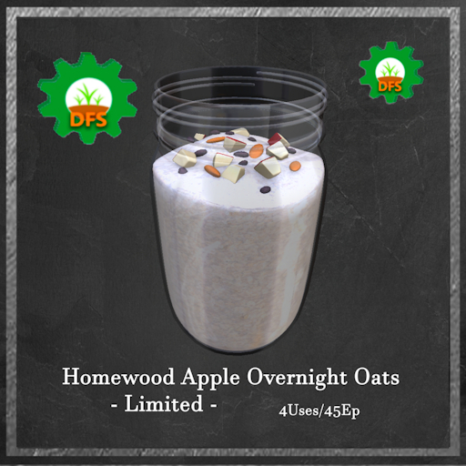 DFS Homewood Apple Overnight Oats (Limited) Textur