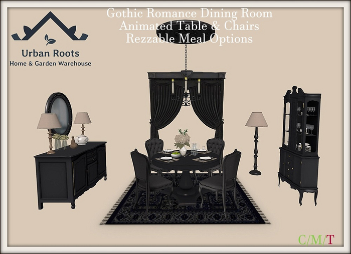 UR Gothic Romance Dining Room Collection (PG) 