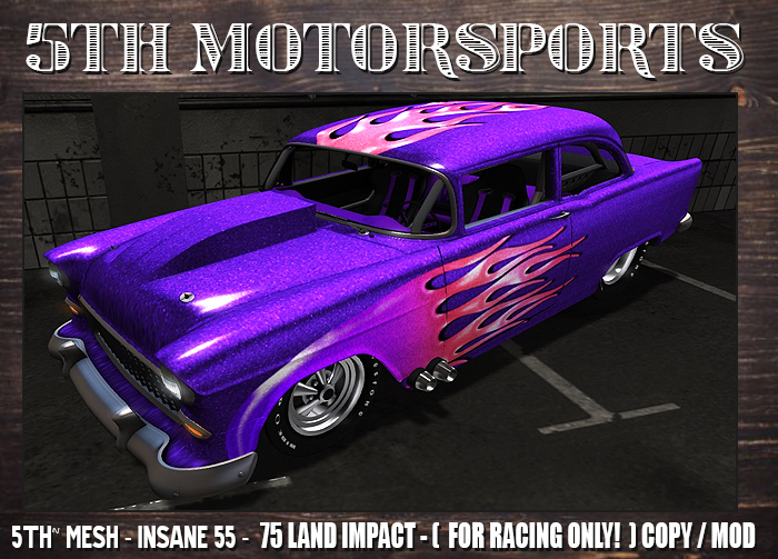 5TH~ Insane 55 ( Purp & Pink ) GEN9 ( For Drag Racing Only ) 