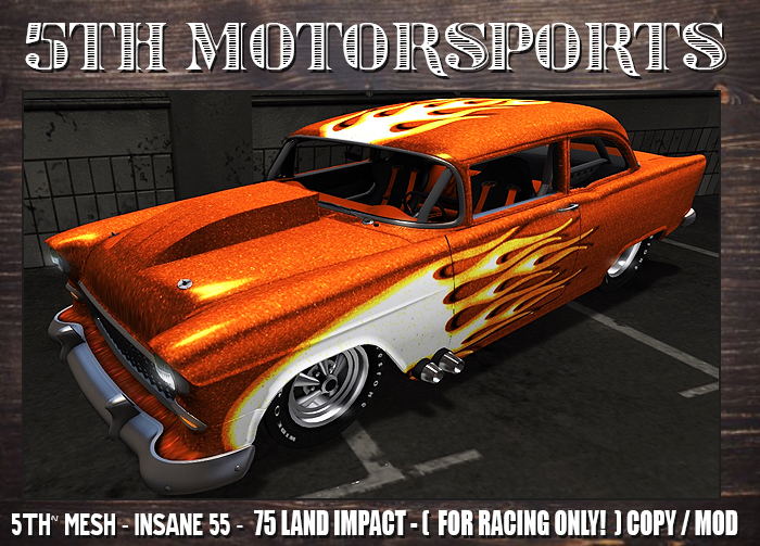 5TH~ Insane 55 ( Orange ) GEN9 ( For Drag Racing Only ) 